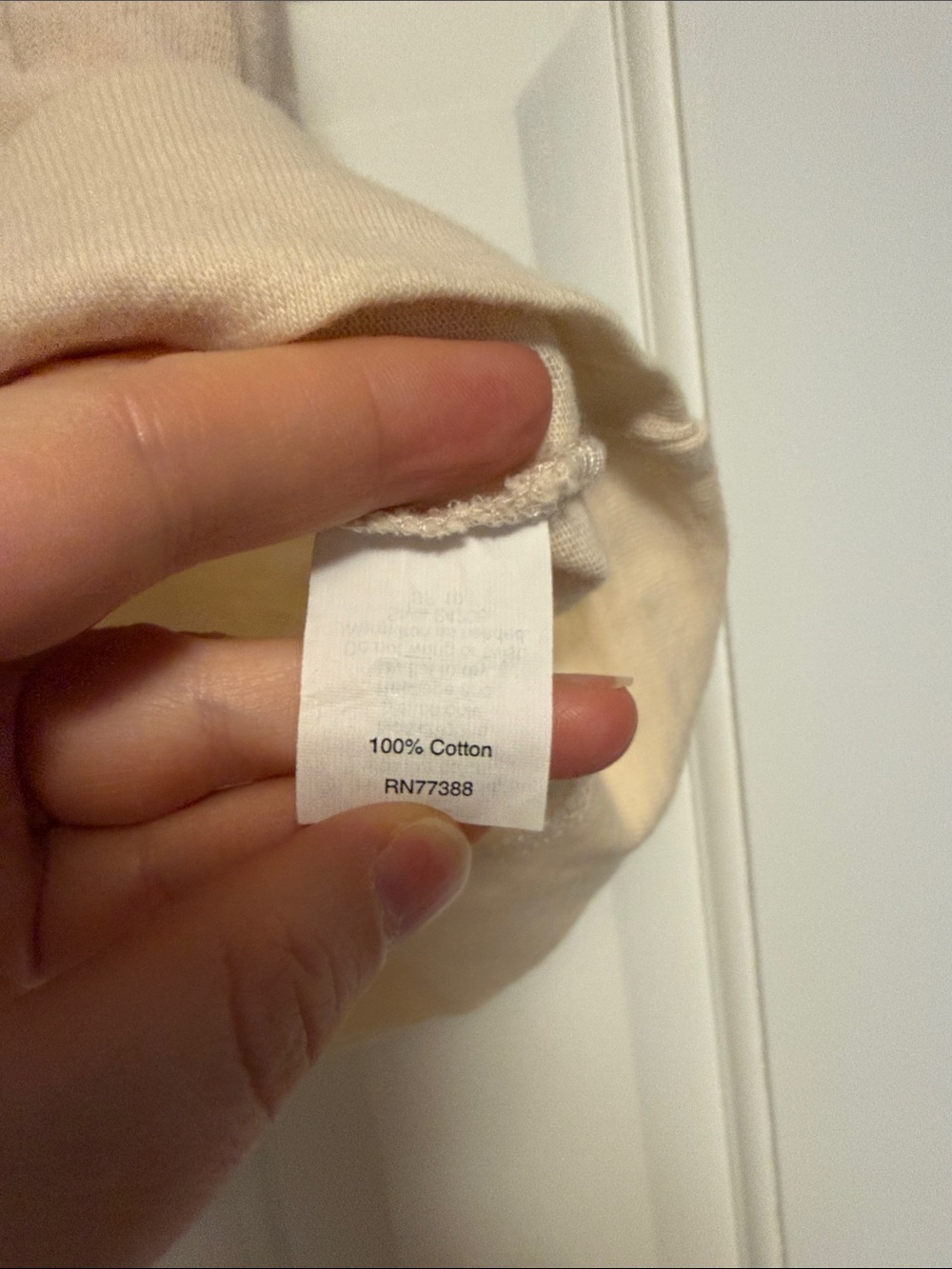J. Crew Cream Ruffle-Front Tank - Picture 4 of 5